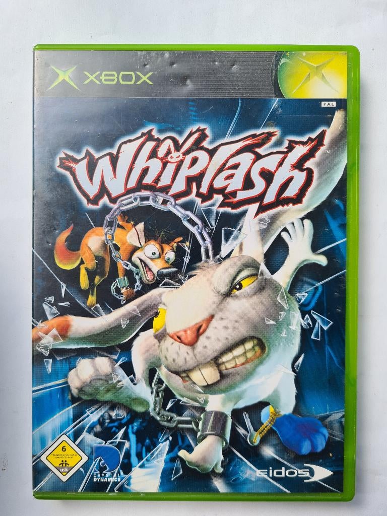 WHIPLASH, Spelcomputers en Games, Games | Xbox Original, Gebruikt, 1 speler, Racen en Vliegen, Ophalen of Verzenden