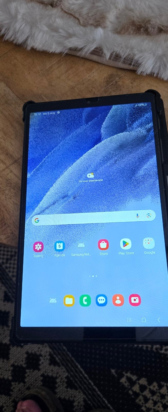 Samsung Galaxy Tab A7 Lite (SM-T225 met bookcase en otterbox, Computers en Software, Android Tablets, 32 GB, Ophalen of Verzenden