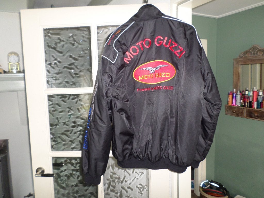 moto guzzi bomber jack, Motoren, Kleding | Motorkleding, Jas | textiel, Ophalen of Verzenden, Nieuw zonder kaartje, Heren