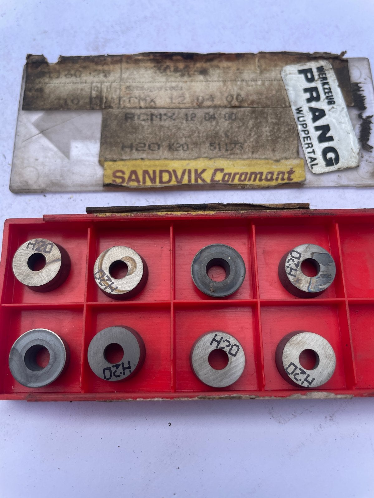 8 Sandvik Coromant H20 K20 RCMX 12 04 00 Draaibeitels, Doe-het-zelf en Verbouw, Ophalen, Nieuw