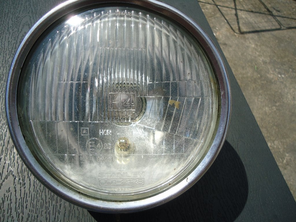 Mooie chroom koplamp suzuki, Motoren, Ophalen of Verzenden, Gebruikt