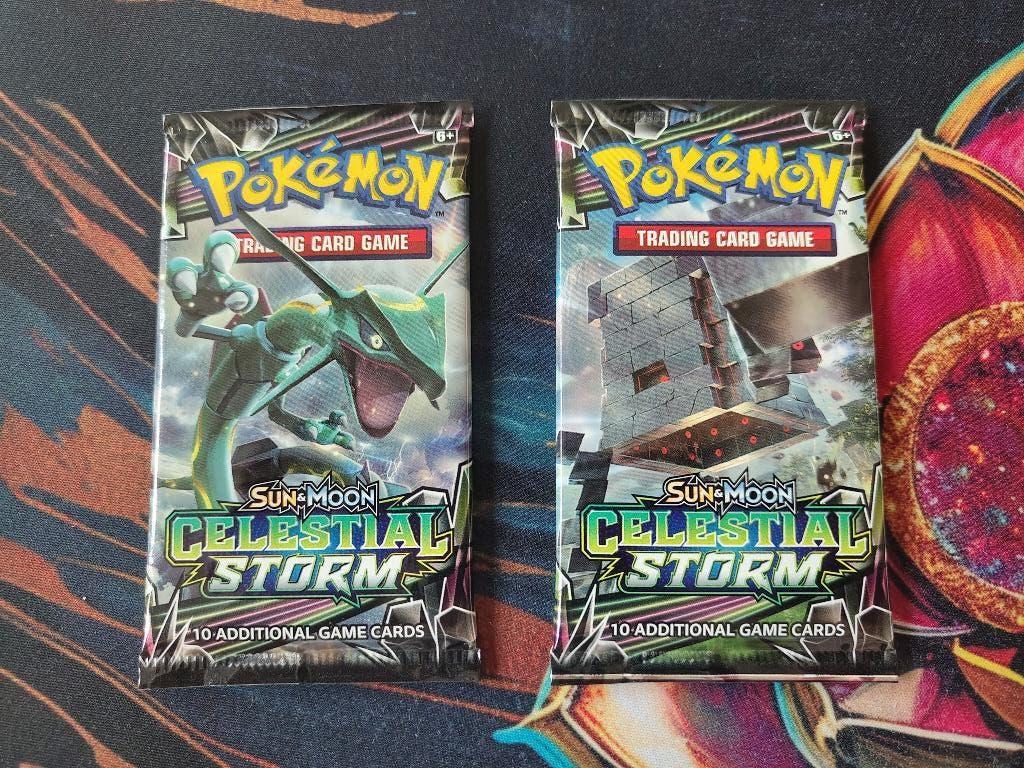 Celestial Storm Booster - Sealed - 59.9 ps, Ophalen of Verzenden, Nieuw, Booster
