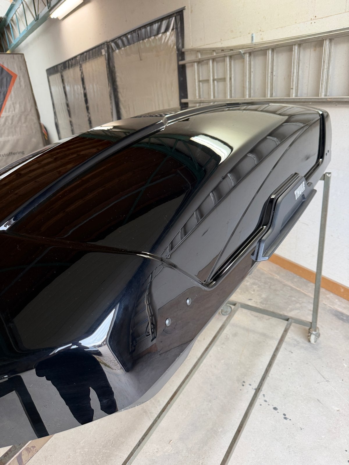 Thule Motion 3 L Black Glossy Dakkoffer - Zo goed als nieuw, Auto diversen, Dakkoffers, Ophalen, Zo goed als nieuw