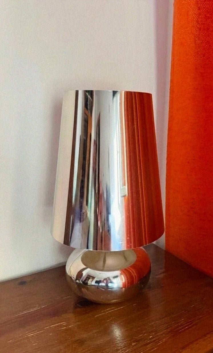 Kartell Cindy Tafellamp – Platina (Design: Ferruccio Laviani, Ophalen of Verzenden, Gebruikt, Goud