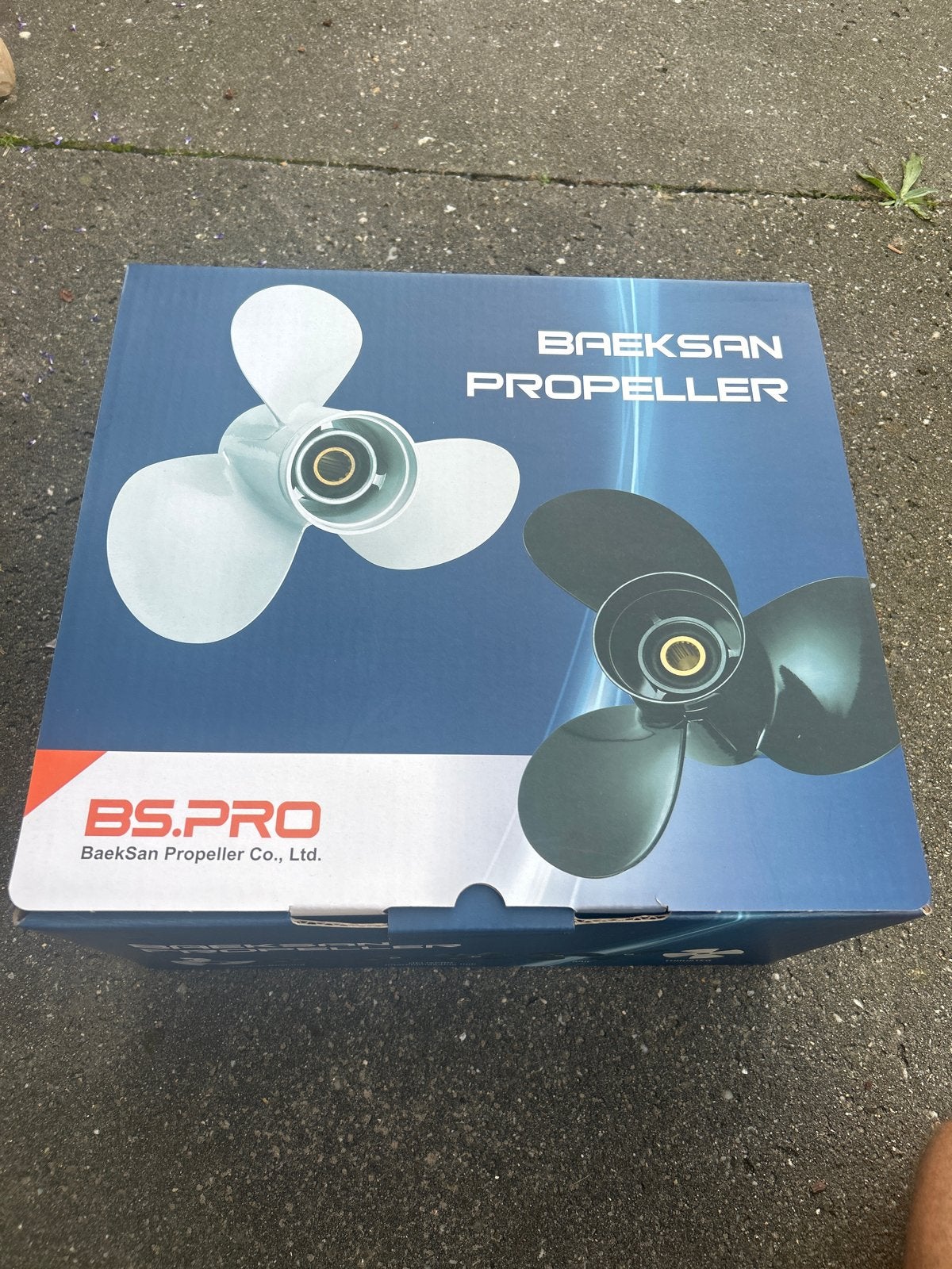 Nieuwe Baeksan BS.PRO 2CJ S 14 x 15 scheepsschroef