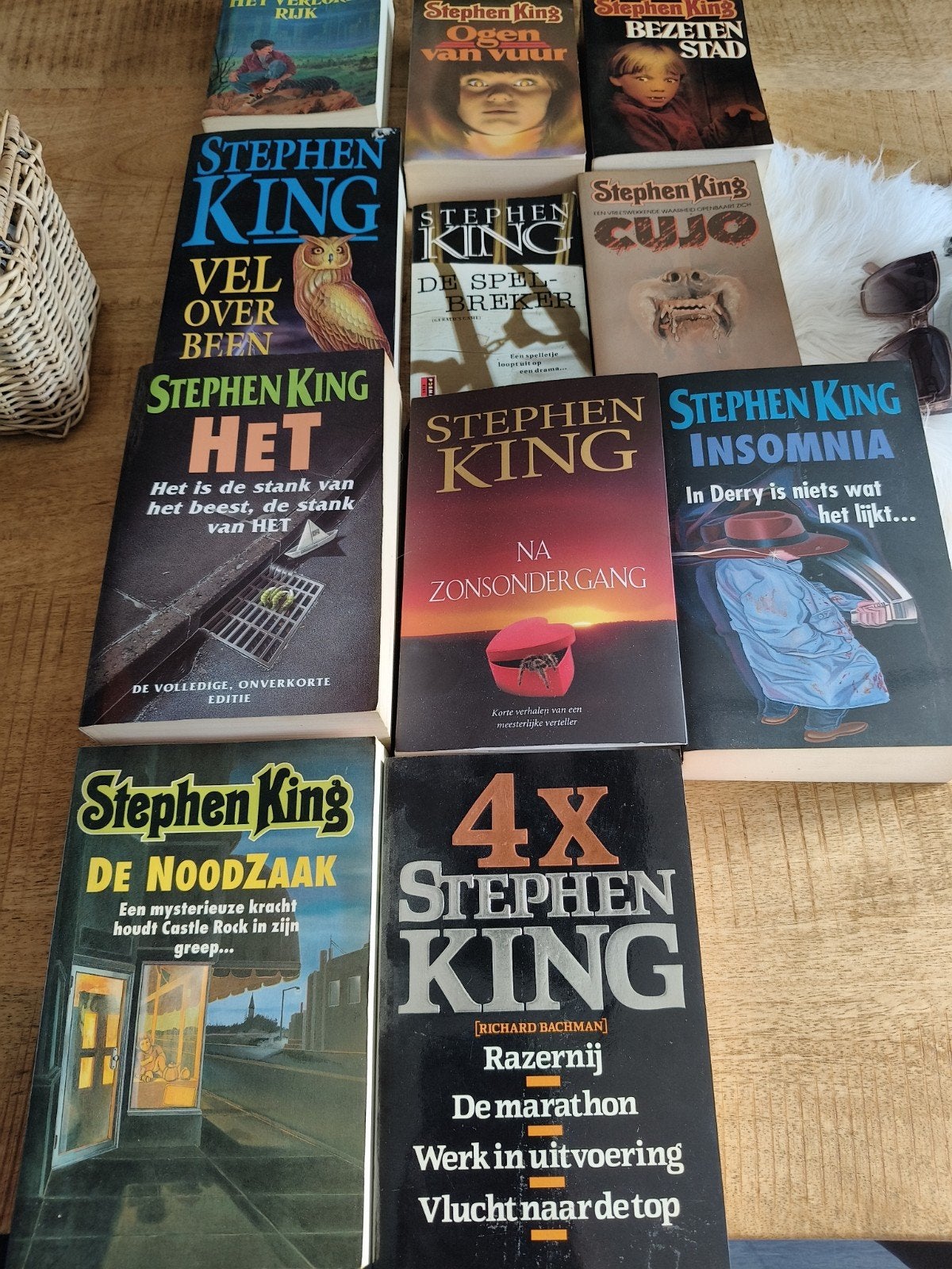 Grote collectie Stephen King boeken - Diverse titels, Ophalen of Verzenden, Gelezen, Stephen King, Nederland