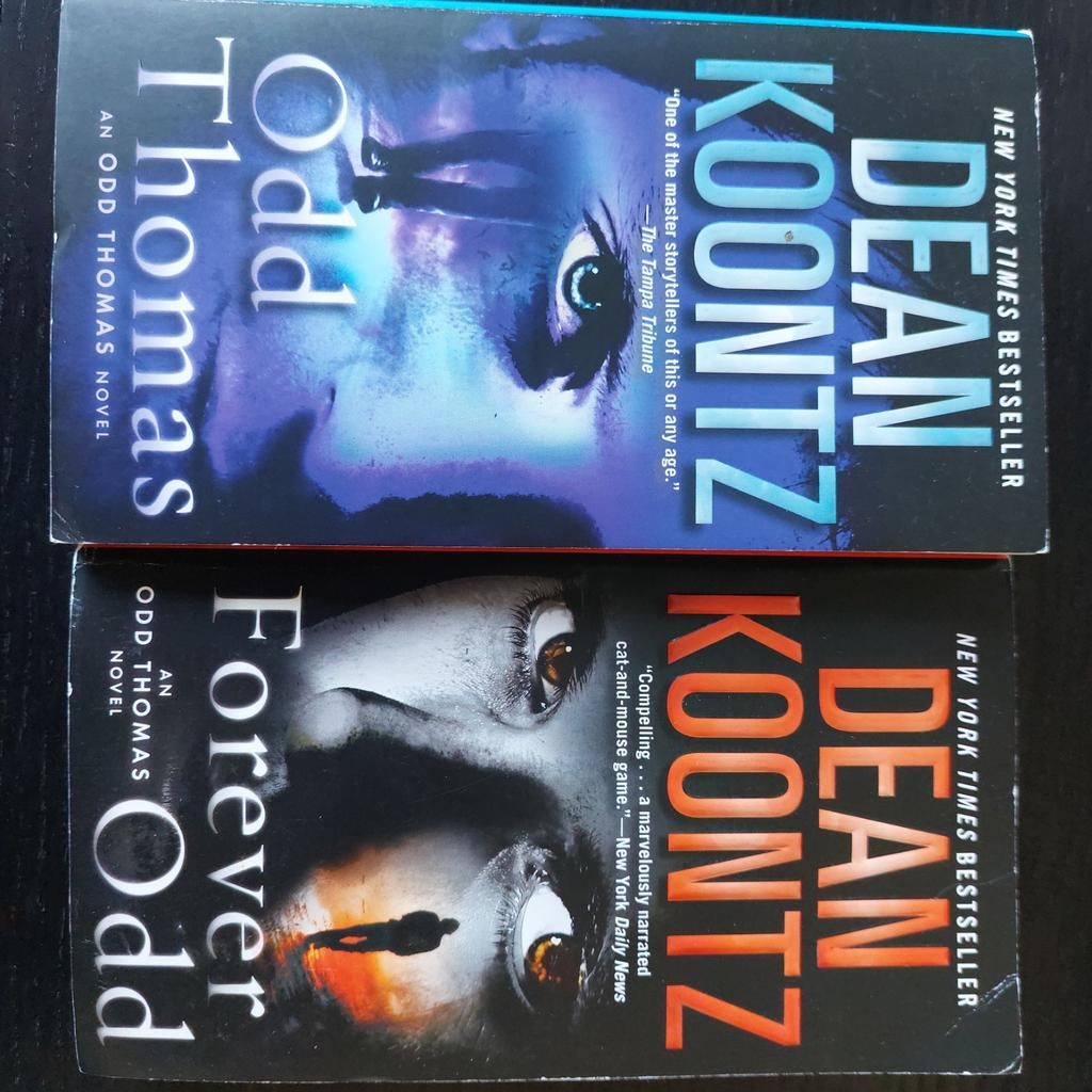 Dean Koontz - Odd Thomas & Forever Odd (Engels, Paperback), Boeken, Ophalen, Gelezen, Dean Koontz, Amerika