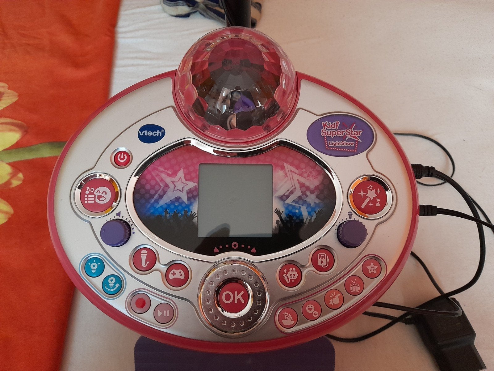 VTech Kidi SuperStar LightShow Karaoke Microfoon, Ophalen of Verzenden