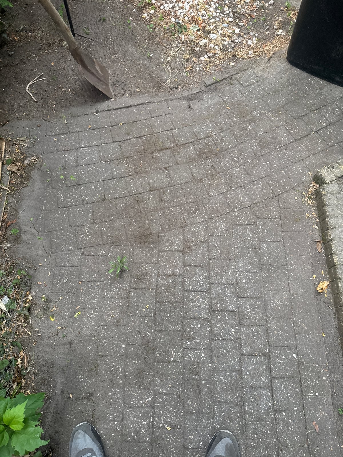 Gebruikte betonnen klinkers voor terras of pad, Gebruikt, Klinkers, Beton, 5 tot 10 m²