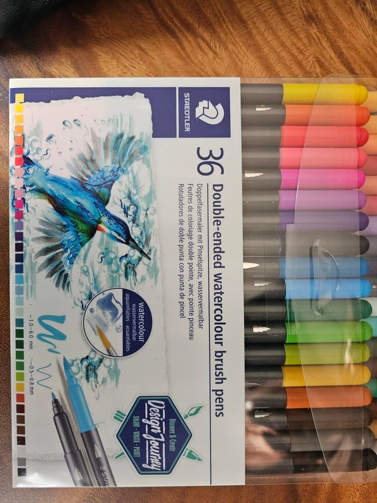 Staedtler Double-ended watercolour brush pens - 36 stuks, Ophalen of Verzenden