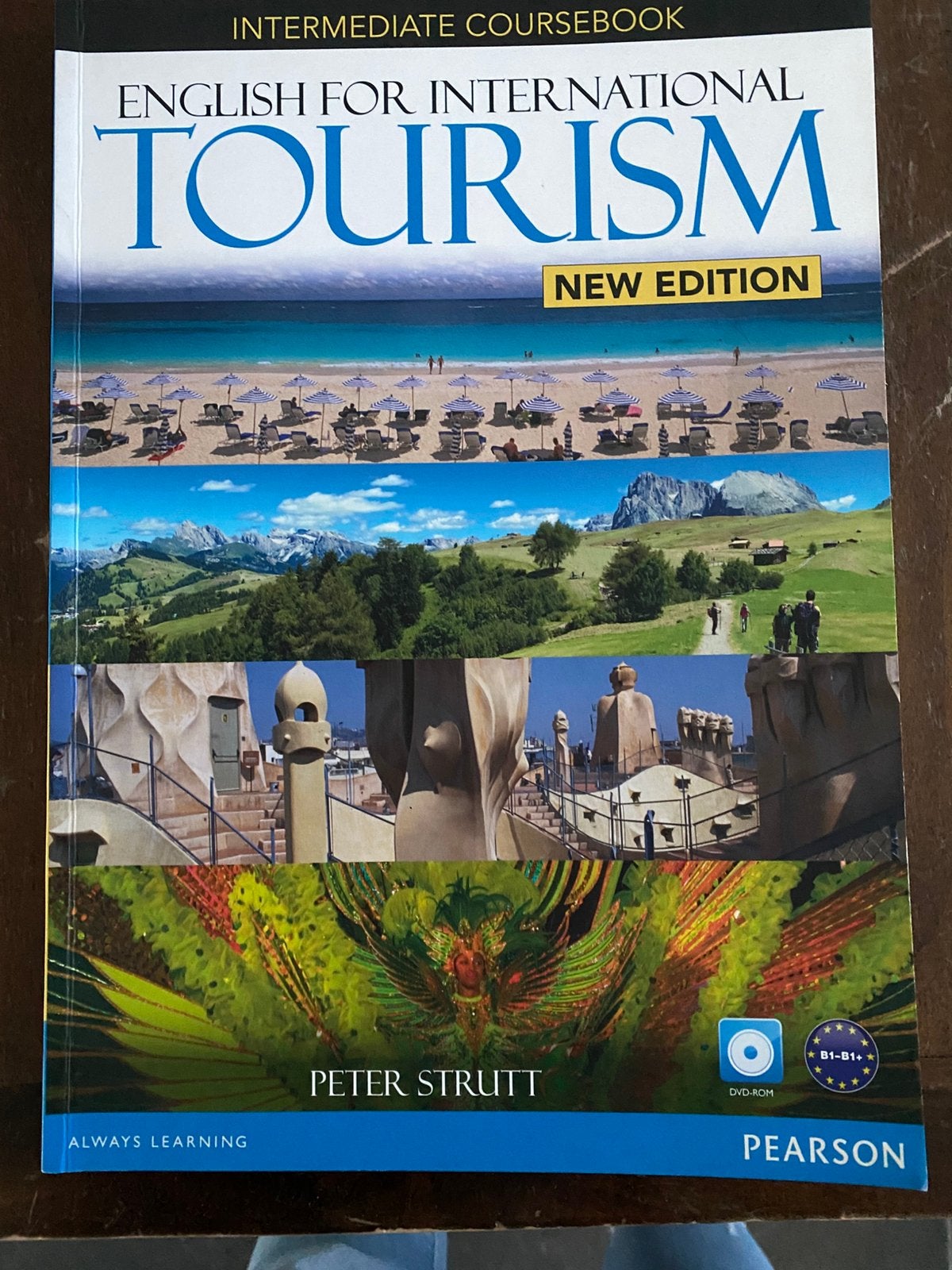 GRATIS Studieboek English for international TOURISM new edit, Ophalen, Engels, Zo goed als nieuw, Peter Strutt