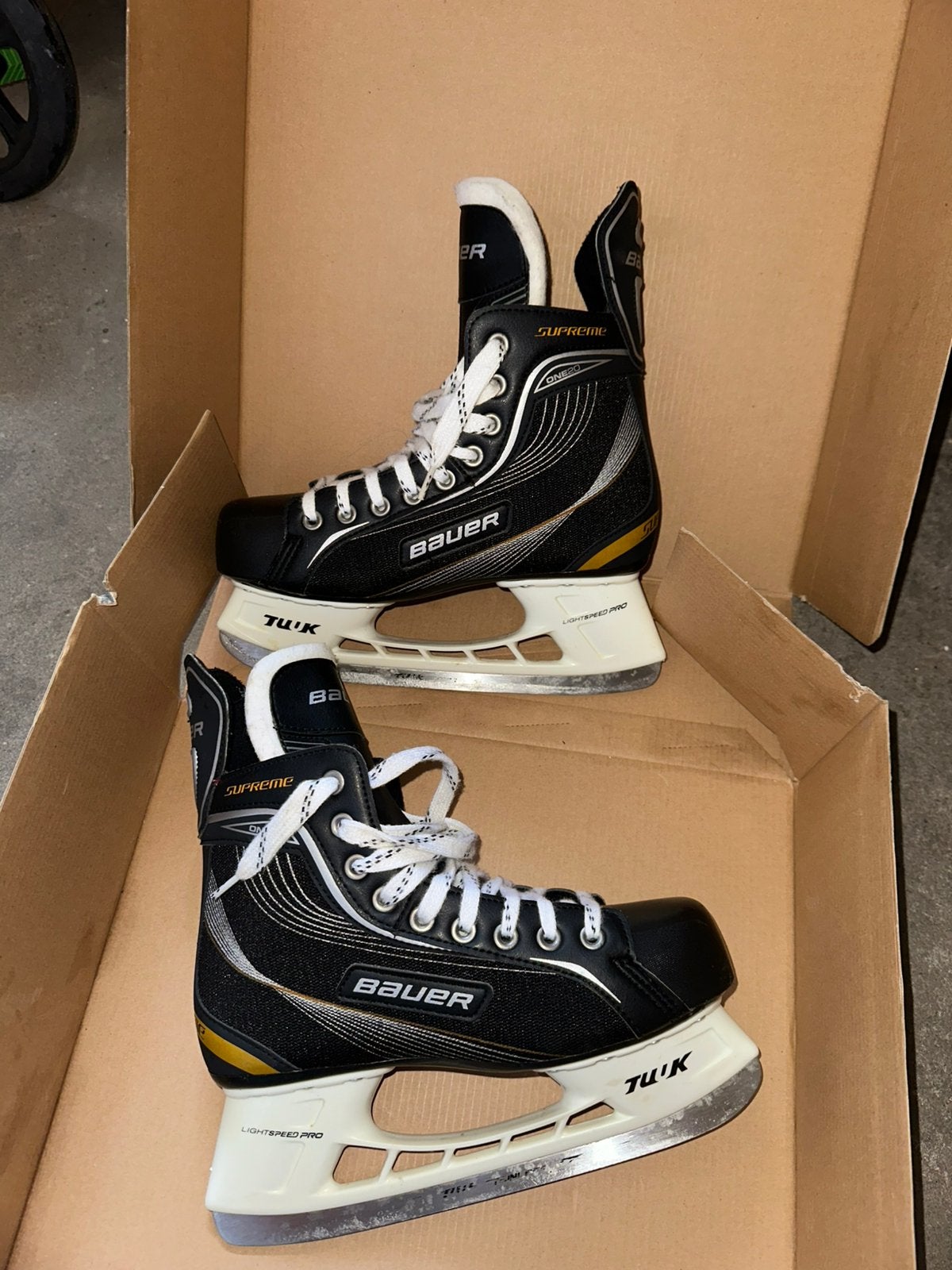 Bauer ijshocky schaatsen, Sport en Fitness, IJshockey, Ophalen, Zo goed als nieuw, Schaatsen