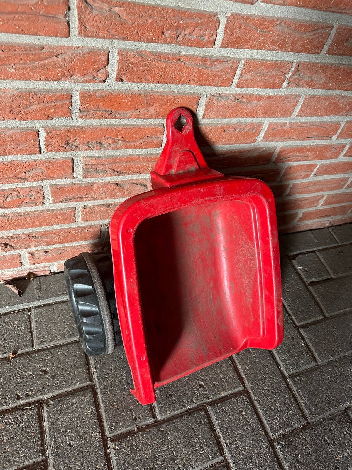 Aanhanger traptrekker, Kinderen en Baby's, Speelgoed | Buiten | Voertuigen en Loopfietsen, Ophalen, Gebruikt, Trapvoertuig