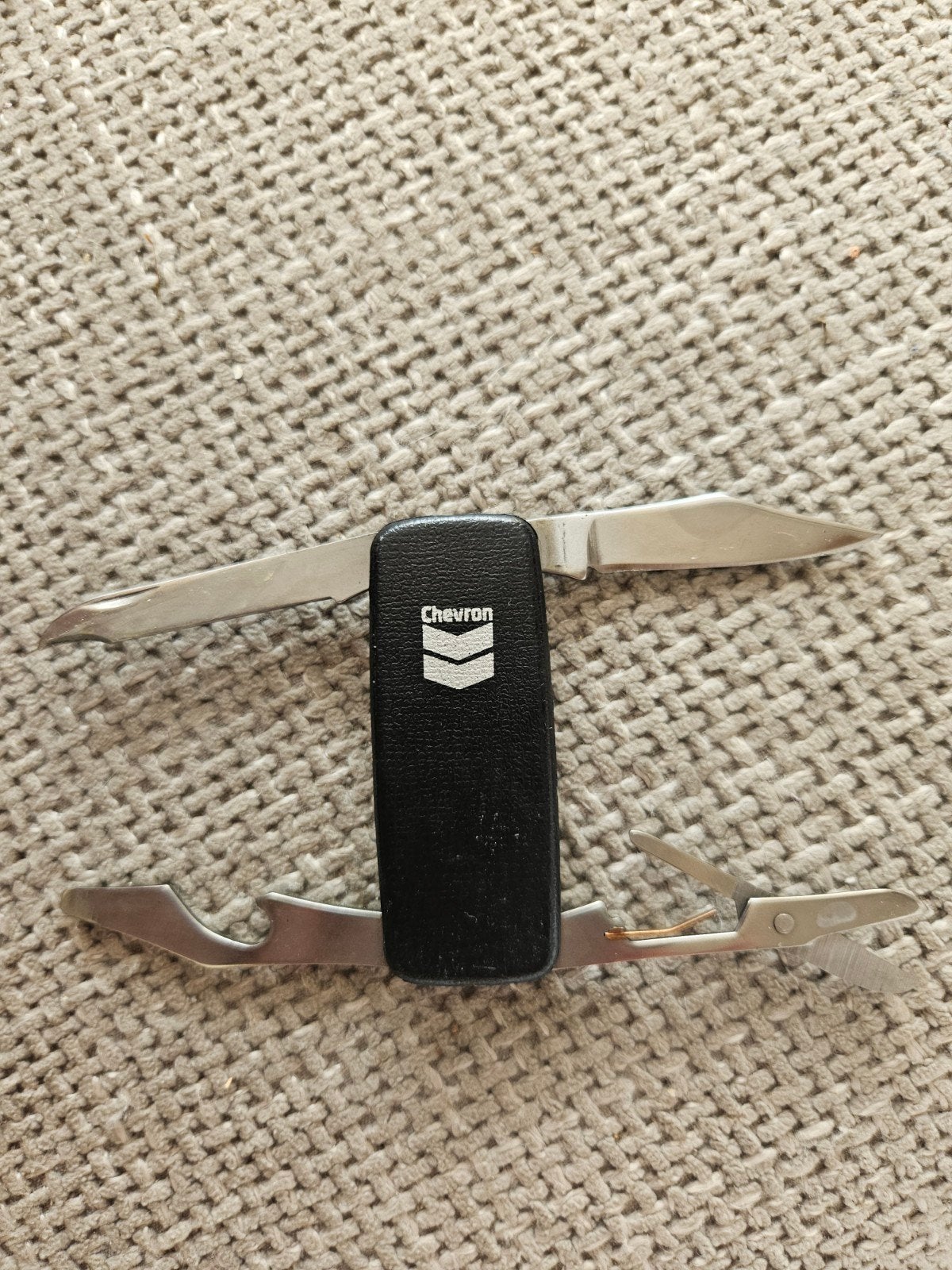 Chevron multitool mesjes, Ophalen of Verzenden, Reclamebord