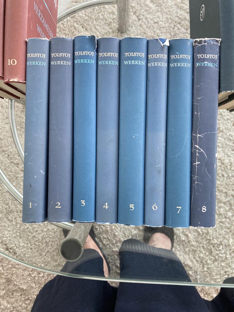 RUSSSISCHE BIBLIOTHEEK OORSCHOT 38 BOEKEN 1958, Ophalen, Zo goed als nieuw
