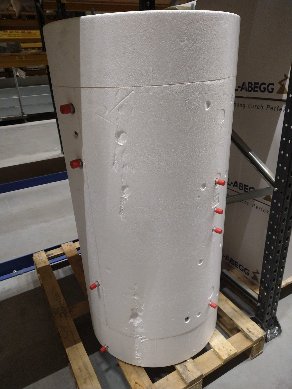 De Jong RVS buffervat 200 Liter met 2 Spiralen – 6 Stuks, Buffervat rvs 200 liter, De jong 200 liter buffervat 2 spiralen, Www.cvheat.com