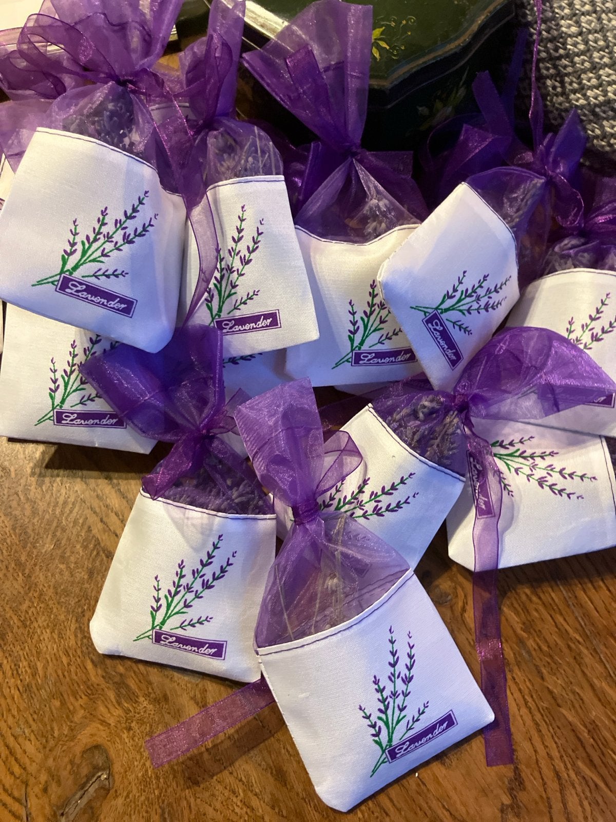 Lavendel zakjes - Geurzakjes uit eigen tuin, Ophalen of Verzenden, Nieuw, Paars, Textiel