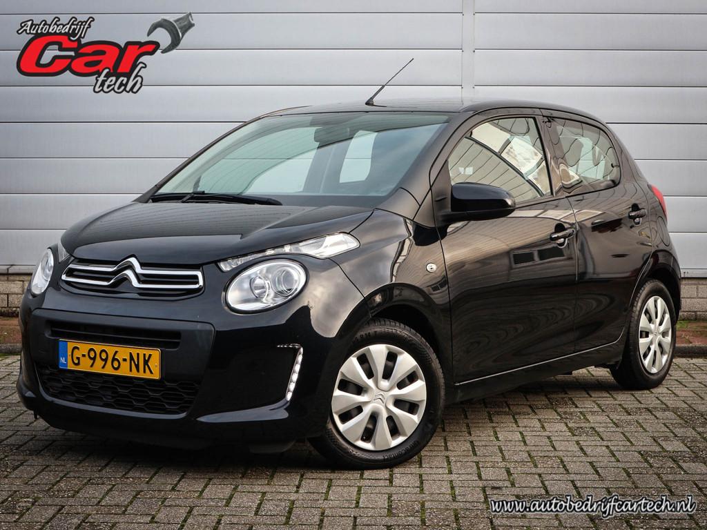Citroën C1 1.0 VTi Feel | Airco | Audio | Bleutooth | Led |, Voorwielaandrijving, Stof, Gebruikt, 4 stoelen