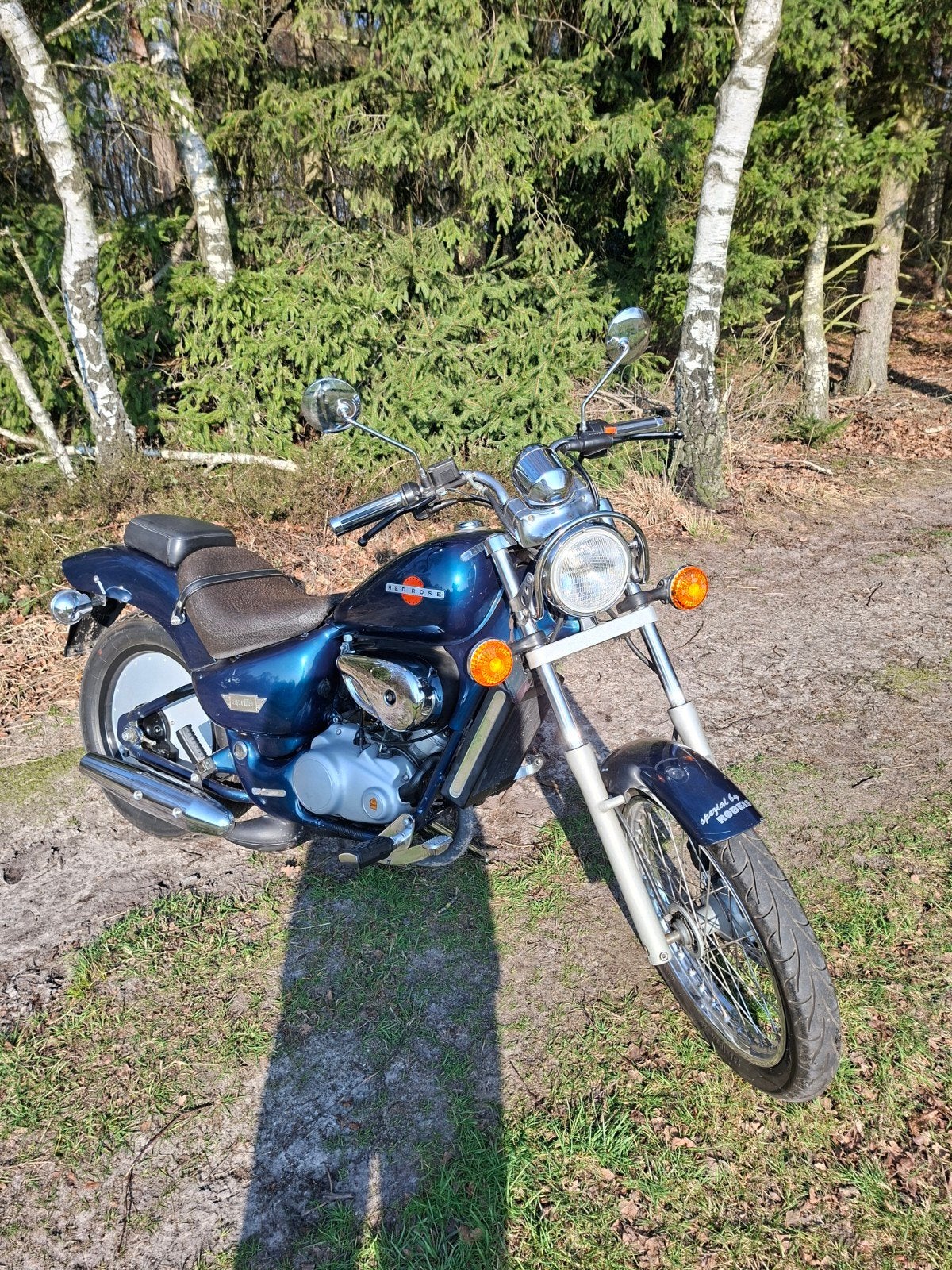 ZEER MOOIE  APRILIA RED ROSE 50 KOOPJE €1895,-, Fietsen en Brommers, Brommers | Overige merken, Ophalen, Zo goed als nieuw