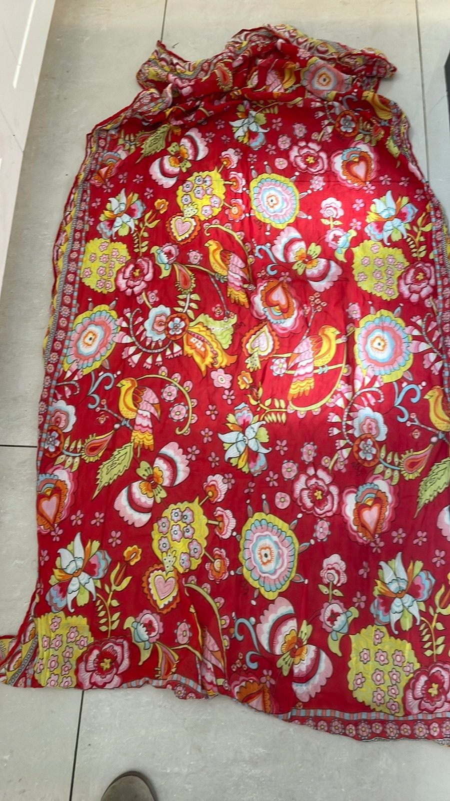 Oilily sjaal, Ophalen of Verzenden, Zo goed als nieuw, Maat 46/48 (XL) of groter, Sjaal