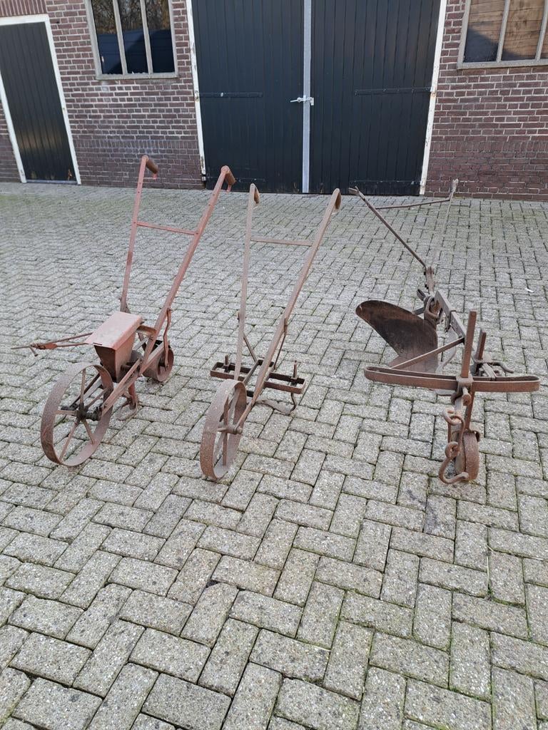 Oude ploeg, Antiek en Kunst, Antiek | Gereedschap en Instrumenten, Ophalen of Verzenden