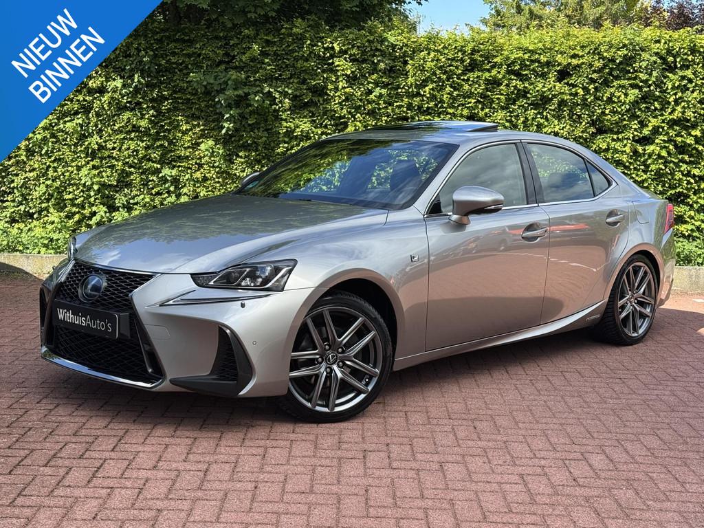 Lexus IS 300h Hybrid F-Sport Trekhaak Mark Levinson Adaptiev, Automaat, Achterwielaandrijving, Gebruikt, Leder