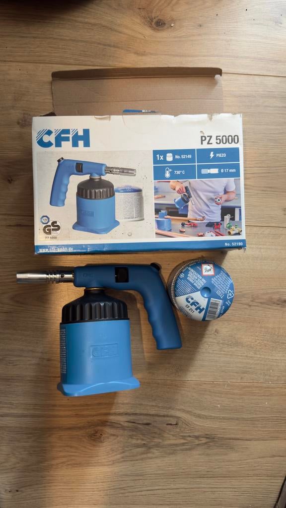 CFH PZ 5000 brander met halve tank en nieuwe tank, Ophalen of Verzenden, Zo goed als nieuw