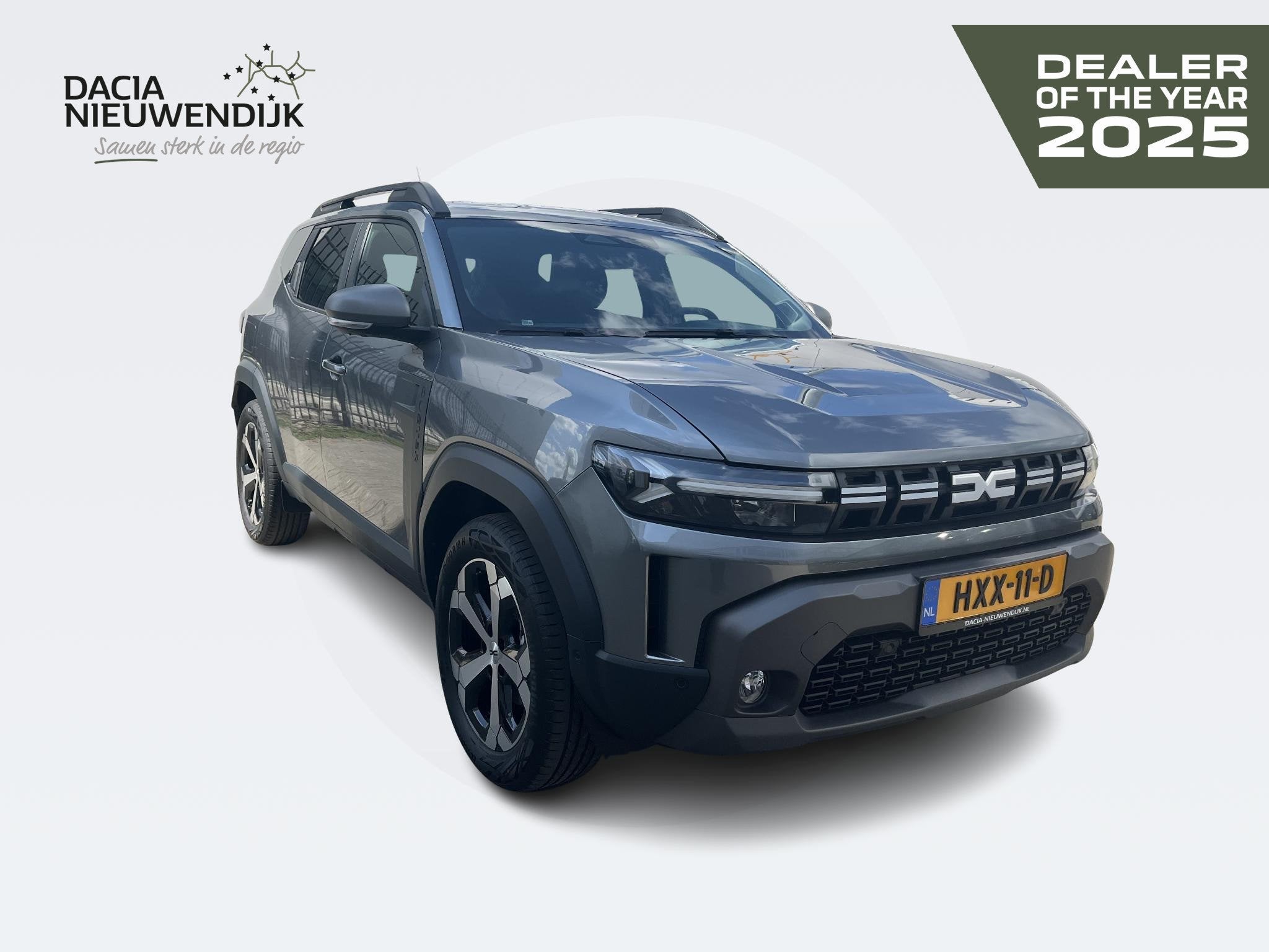 Dacia Duster 1.6 Hybrid 140 Journey AUTOMAAT | Demo zuidoost, Auto's, Dealer onderhouden, Stof, Gebruikt, 4 cilinders