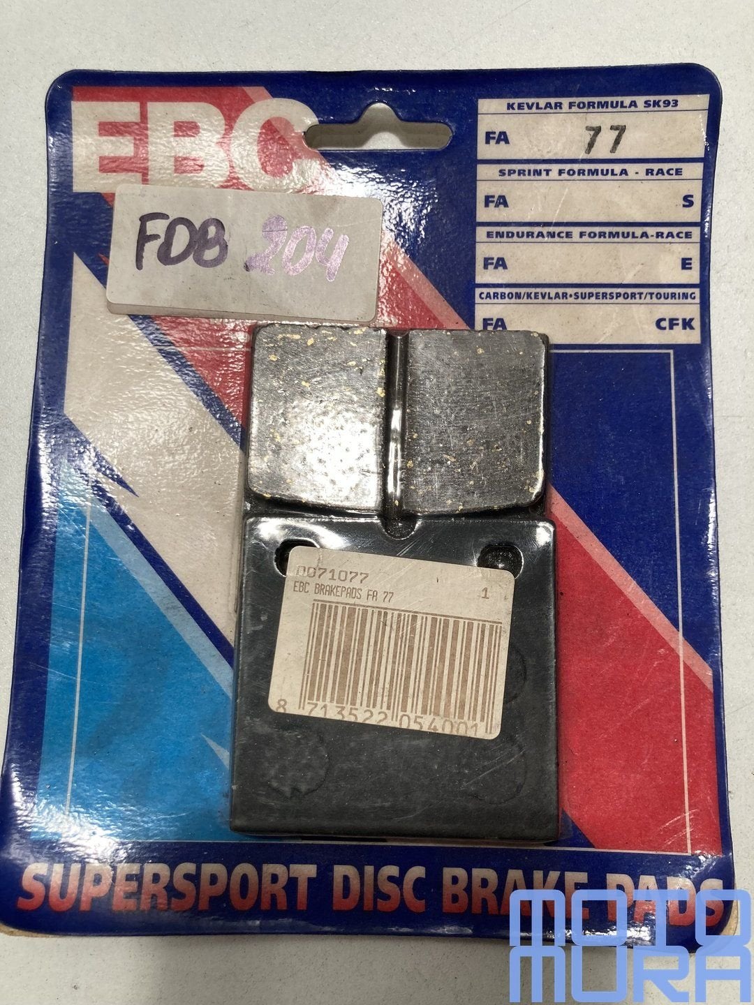 EBC Fa077 remblokken BMW R65 R80 R850 R100 GS  remblokken NO, Motoren, Onderdelen | BMW, Nieuw, Ophalen of Verzenden