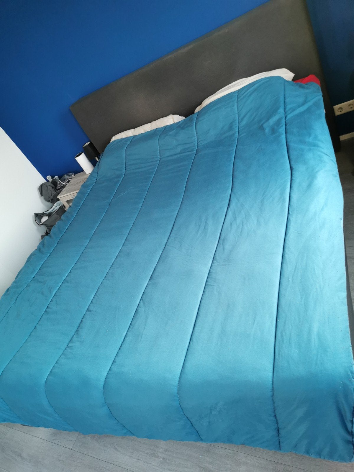 Karlsson boxspring 200x220 - ideaal voor lange mensen, Ophalen