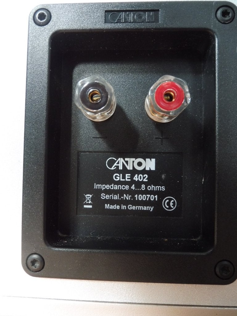 canton gle 402, Zo goed als nieuw, 60 tot 120 watt, Boekenplank luidspreker, Ophalen
