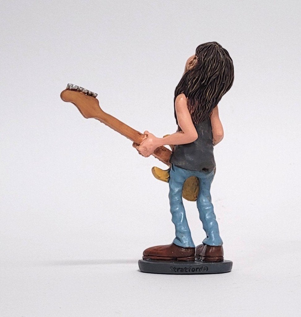Mike McCready Pearl Jam beeldje by Warren Stratford deco, Info@deconoord.nl, Deco Noord, Nieuw, Ophalen of Verzenden
