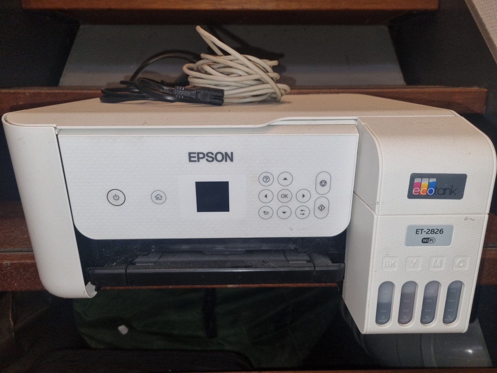 Epson EcoTank ET-2826 All-in-One Printer met Wi-Fi, Computers en Software, Kleur printen, Gebruikt, All-in-one, Draadloos