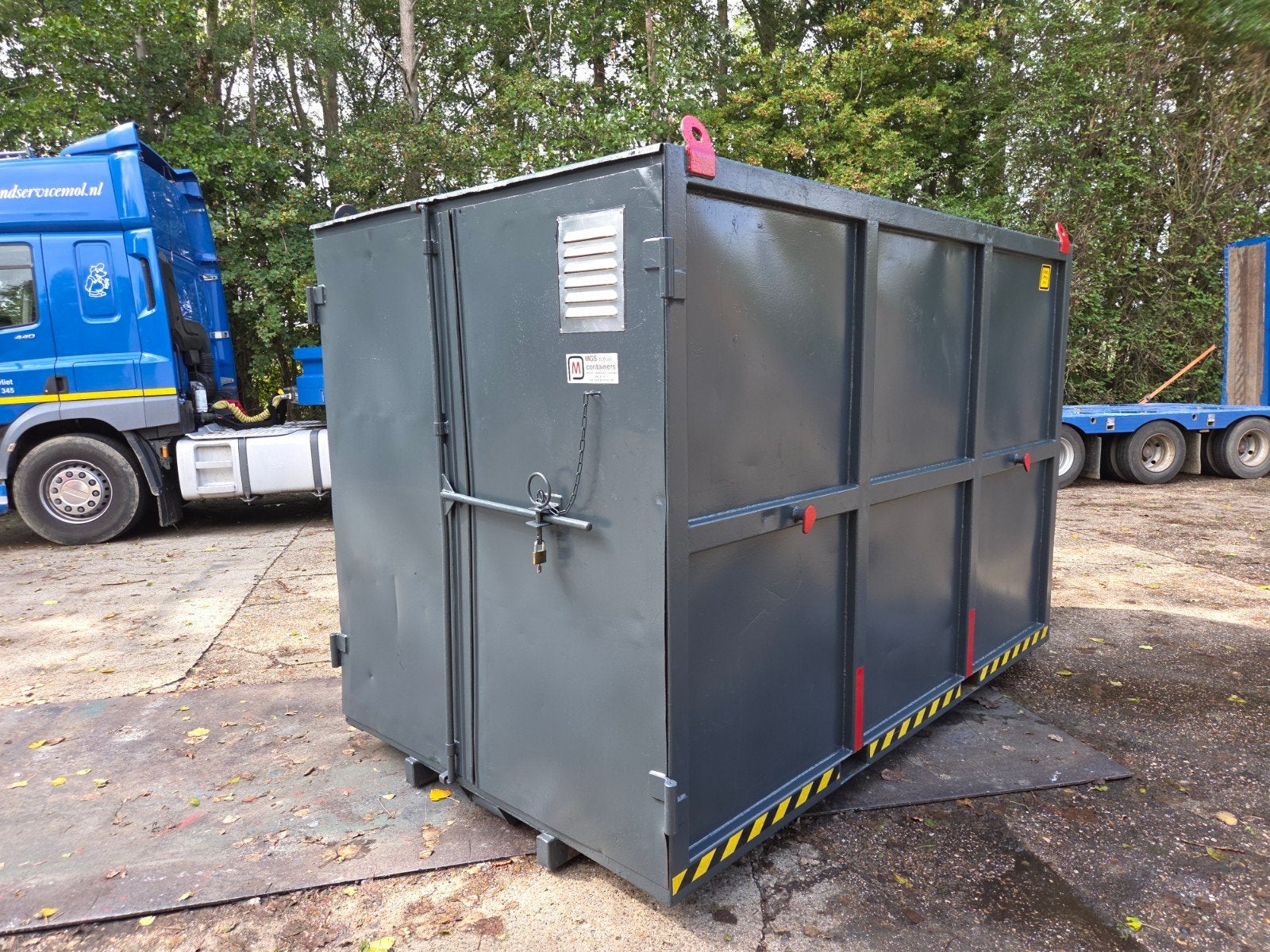milieu container/box, Ophalen of Verzenden