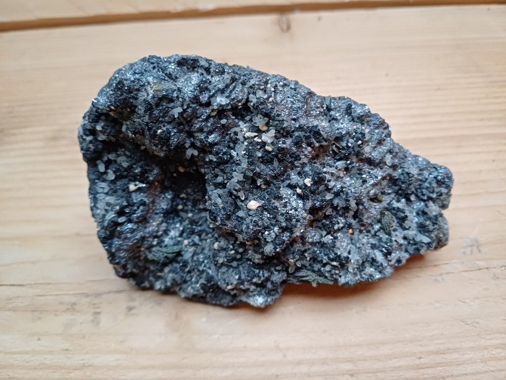 Galeniet met Pyriet, Ophalen of Verzenden, Mineraal