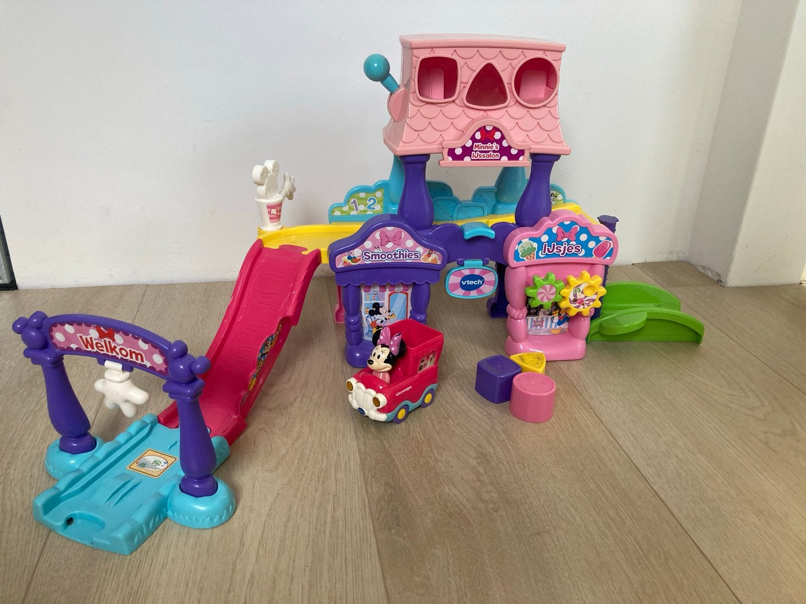 VTech Toet Toet Auto's Minnie Mouse Speelset, Ophalen of Verzenden, Gebruikt, 2 tot 4 jaar