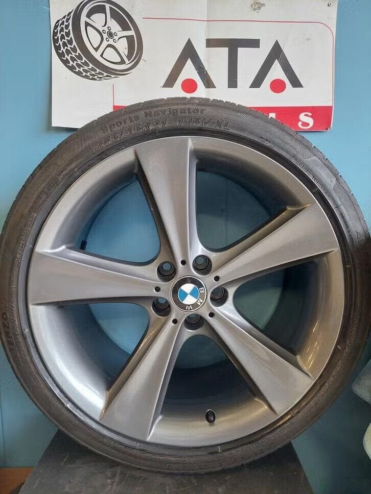21 inch BMW X5 X6 F15 F16 E70 Velgen Styling 128 ALLSEASON, Gebruikt, Velg(en), -, -