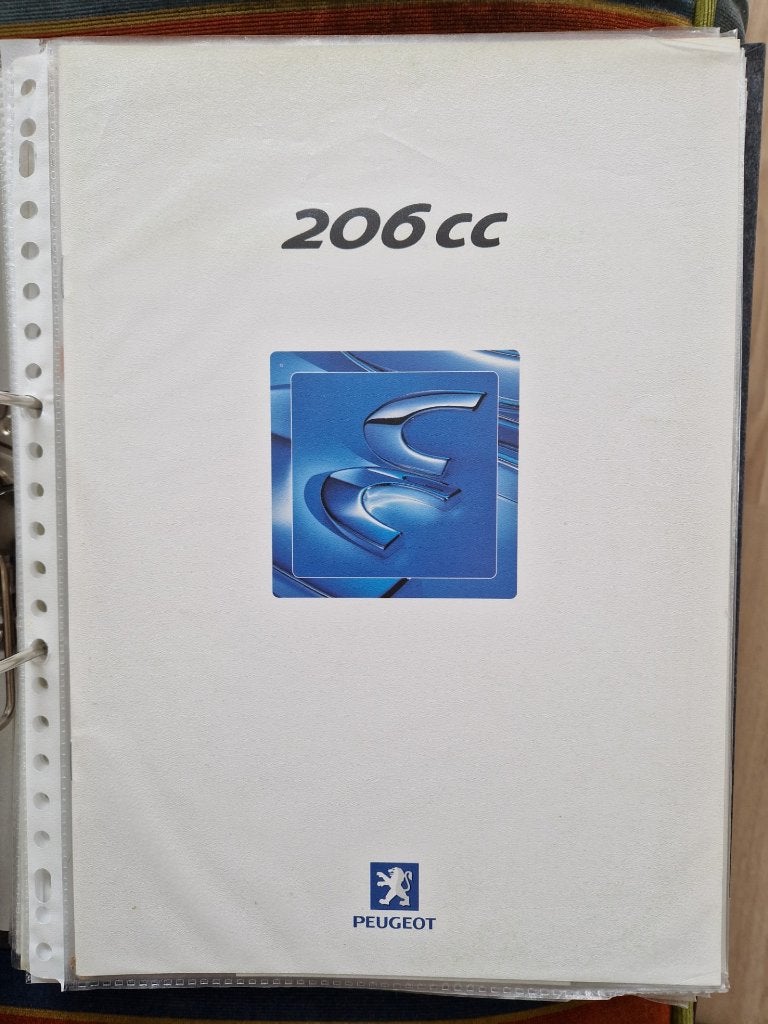 Folders Peugeot, Ophalen of Verzenden, Zo goed als nieuw, Peugeot