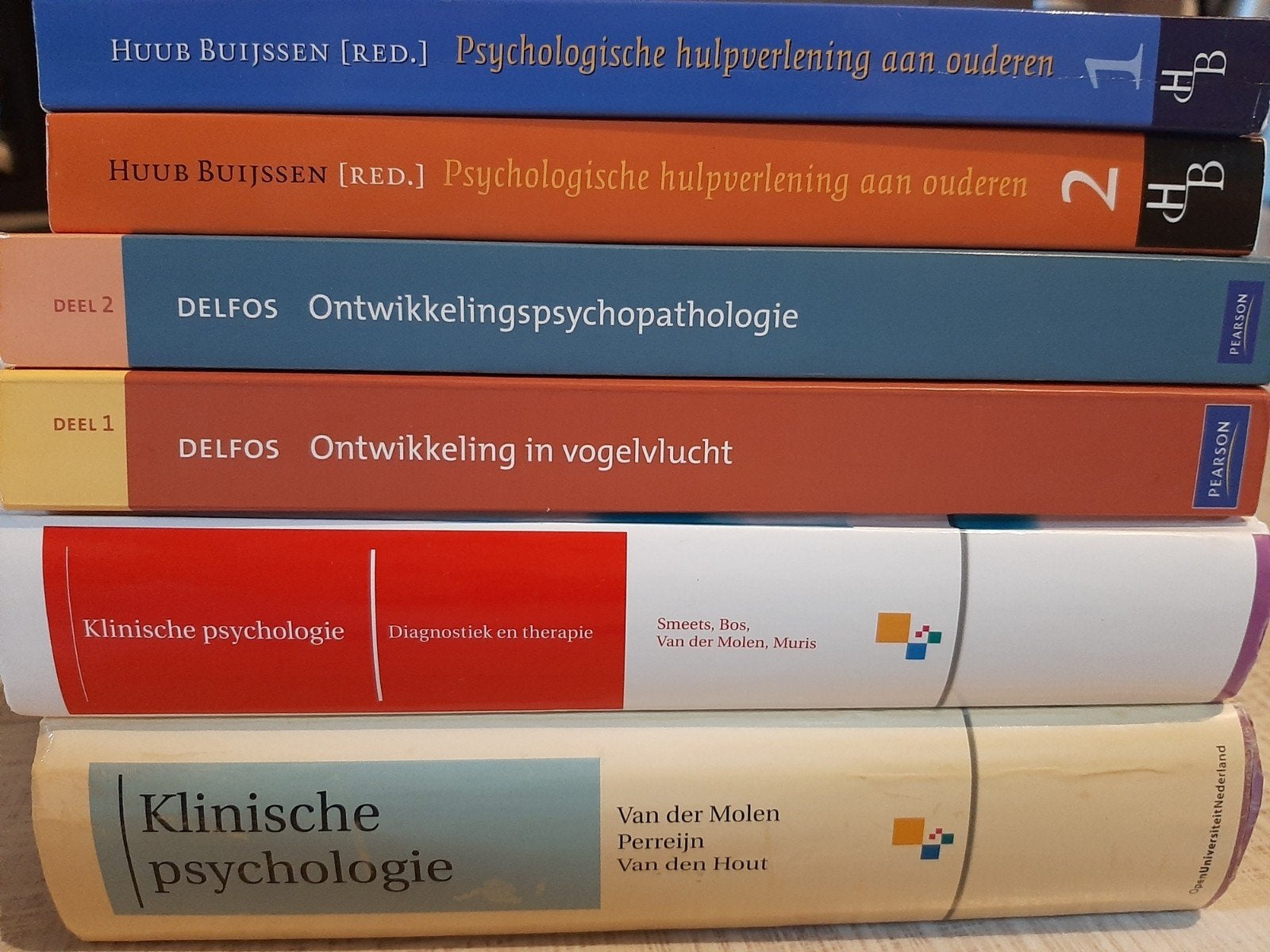 Boekenpakket Opleiding Toegepaste Psychologie, Ophalen of Verzenden, Beta, Zo goed als nieuw, HBO