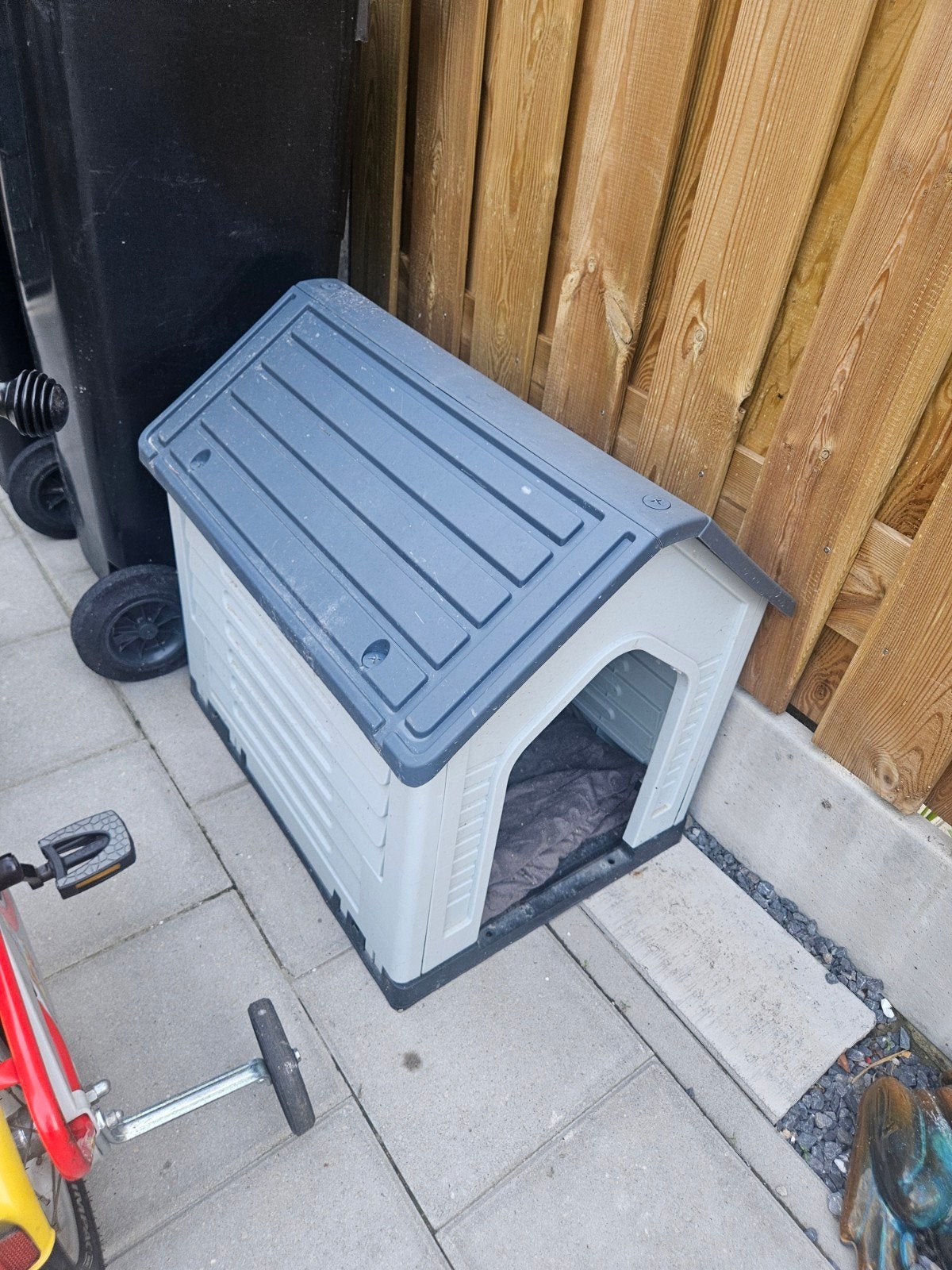 Honden / katten hok voor buiten, Ophalen, Gebruikt, 110 cm of meer