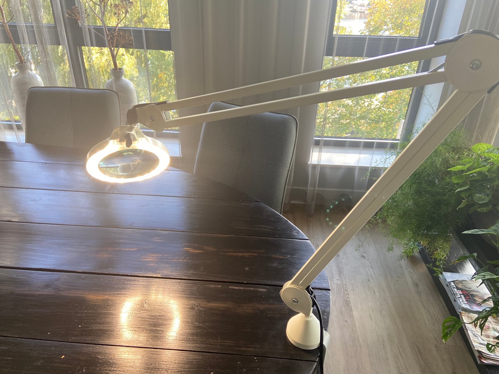 Luxo loeplamp, Hobby en Vrije tijd, Ophalen, Zo goed als nieuw, Loeplamp