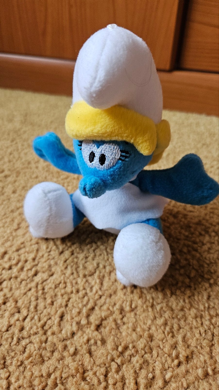 Smurfin knuffel, Ophalen of Verzenden, Zo goed als nieuw