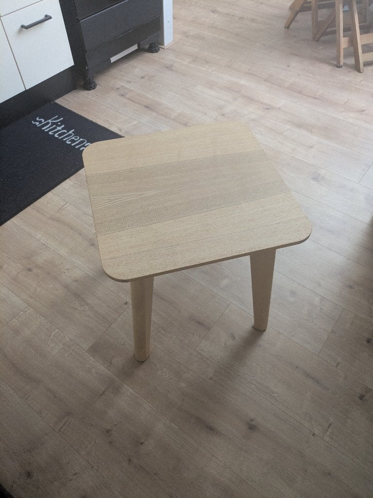 Ikea Lisabo tafel, Ophalen, Minder dan 50 cm, Vierkant, Tot twee personen