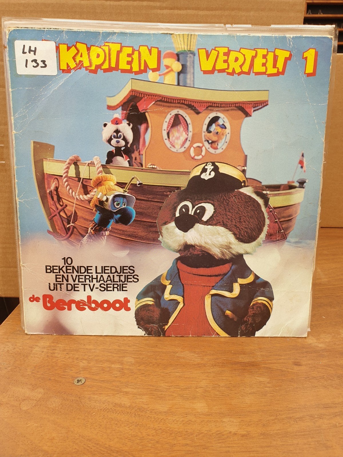 de Bereboot - de Kapitein Vertelt 1 (1), Ophalen of Verzenden, Gebruikt, 12 inch, LP
