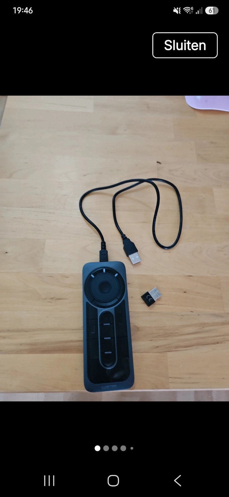 Wacom ExpressKey Remote, Ophalen of Verzenden, Zo goed als nieuw, Draadloos, Wacom