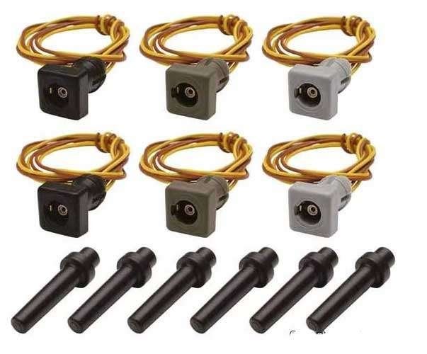 H0 - Set contactsteekvoetjes voor  - 6 stuks, Overige merken, Verzenden, Gelijkstroom of Wisselstroom, Overige typen