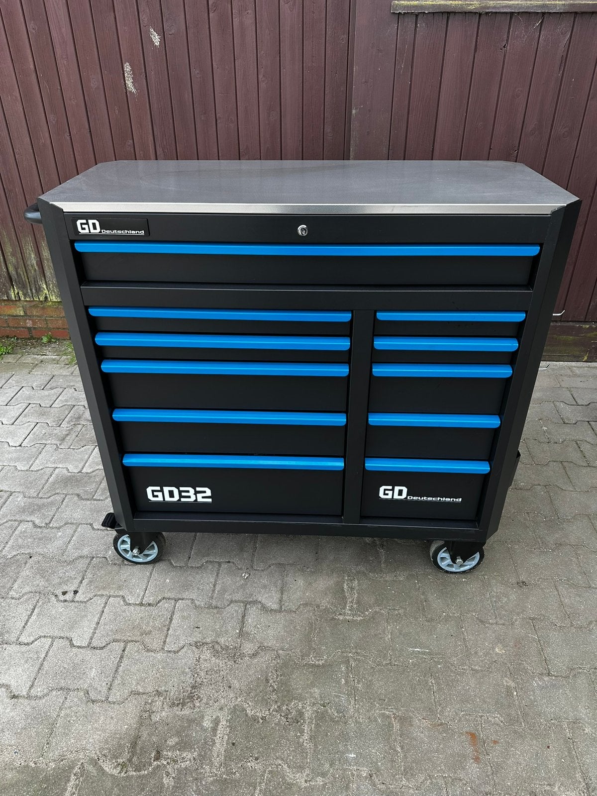 Nieuwe gevulde gereedschapswagen, Doe-het-zelf en Verbouw, Gereedschapskisten, Ophalen, Zo goed als nieuw