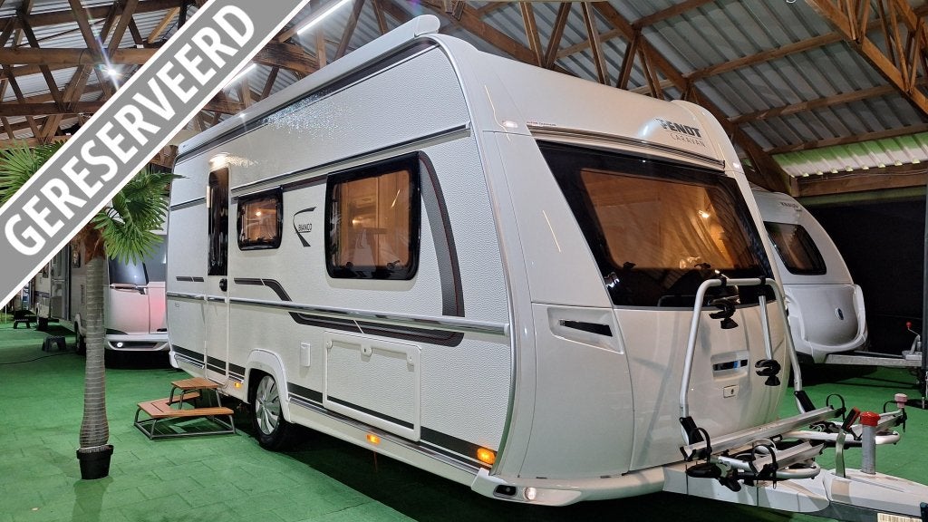 Fendt Bianco Activ 465 SGE Cas Luifel / Mover, Caravans en Kamperen, Fietsenrek, Fendt, 5 tot 6 meter, 1250 - 1500 kg