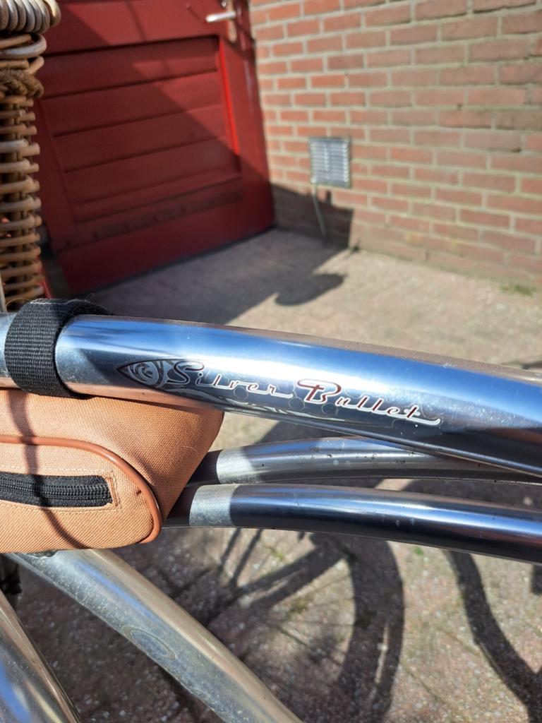 Sparta Silver Bullet Cruiser met Mand en Bagagedrager, Fietsen en Brommers, Ophalen, Sparta, Gebruikt, Staal