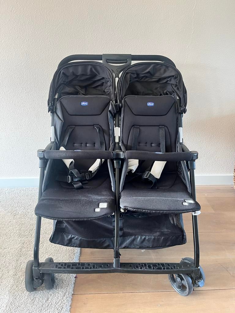 Chicco Ohlala tweeling buggy, Kinderen en Baby's, Buggy's, Ophalen, Zo goed als nieuw, Duomodel